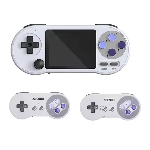L19-SF2000 3 Inch Retro Handheld Game Console Built-In 8000+ Games Classic Portable Game Players IPS