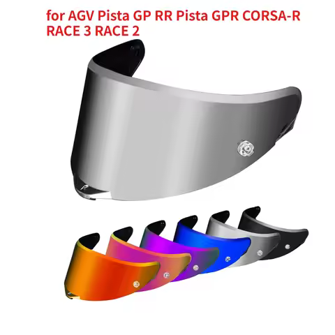 Motorcycle Helmet Visor for AGV Pista GP RR Pista GPR CORSA-R RACE 3 RACE 2 Tinted Visor Helmet Face