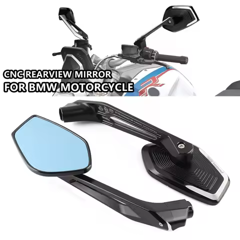 Motorcycle Accessories CNC Aluminium Rearview Mirror For BMW R1250GS ADV F900R G310R S1000R R1300GS
