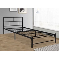 READY STOCK Single Bed Frame 100% Metal Katil Bujang Dewasa Budak Bedroom Furniture Perabot Bilik Tidur Katil Single
