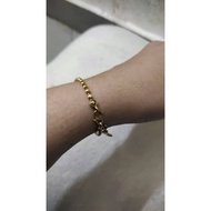 Gold chain 916 gold bracelet @ 6.92gm long 17.5cm