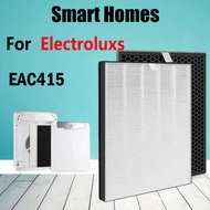 For Air Purifier Electrolux EAC415 Air Filter Replacement Activated Carbon Filter and True HEPA filter