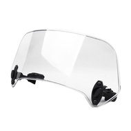 Universal Motorcycle Adjustable Wind Screen Extension Windshield Spoiler Air Deflector 28.5x12x21cm