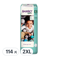Bambo Nature 伴寶樂 Green 大容量褲型紙尿布 第6階段  114片  XXL