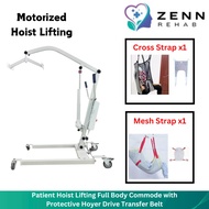 Patient Hoist Lifting Full Body Commode with Protective Hoyer Drive Transfer Belt
