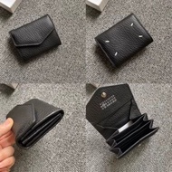 🔥[100  Original] 🔥 Margiela style dollar clip wallet passport clip clutch MM6 long chain bag short c