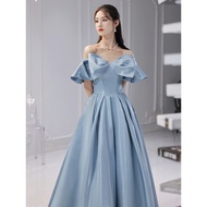 EAGLELY Evening Dress Women Elegant Classy 2024 Dinner Party Satin Masquerade Ball Gown For Debut 18