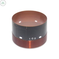 GD 100mm Subwoofer Speaker Voice Coil 1600W Max Home Theater Bass Repair Parts With Copper Wire Glas