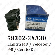 Hyundai Kia Disc Brake Pad Rear 58302-3XA30 Elantra MD Veloster i40 Cerato K3