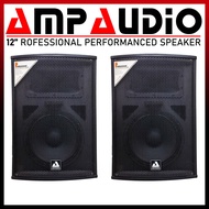 AmpAudio PA SYSTEM Speaker 12 inch pa system Amp Audio karaoke Speaker PT12