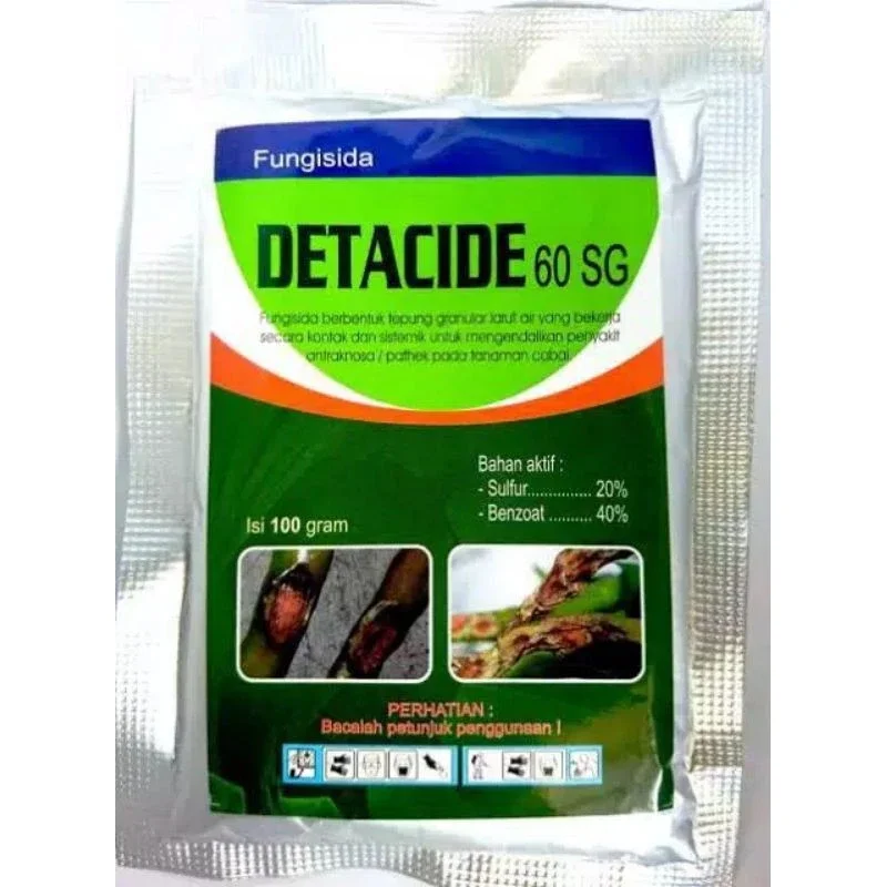 DETACIDE 60 SG Fungisida khusus untuk penyakit Patek / Busuk batang tanaman