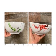 10 7 inch (18cm) CERAMIC BOWL, buy dozens to freely hold soup, vermicelli, soup...