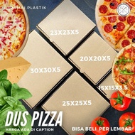 Kraft Box/Pizza Box Diameter 20x20x5 cm thick