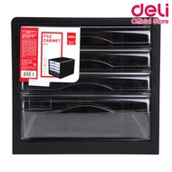 Deli ตู้เอกสาร แบบ 4 ชั้น A4 File Cabinet 9774 อุปกรณ์สำนักงาน ตู้เก็บเอกสาร ชั้นเก็บเอกสาร อุปกรณ์จ