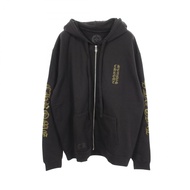 【二手】Chrome Hearts CHROME HEARTS 連帽衫 Dagger 拉鍊臂標棉質臂標 Dagger 拉鍊連帽衫 男款 二手 A
