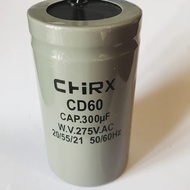 CD60 Motor Start Run Capacitor CD60 300UF 275VAC Starting capacitor 300UF  42*80