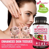 Women's Multivitamin Supplement Vitamins ACEDK B1 B2 B3 B5 B6 B12 Magnesium Biotin Calcium Zinc Sele