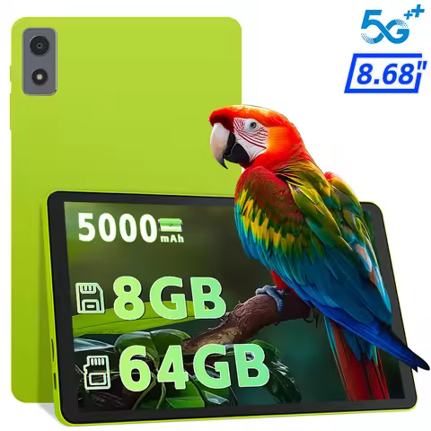 ANRY Tablet 8.68 inch, 2025 Android 15 Tablet with 8GB RAM+64GB ROM +512GB Expand, Quad-core 5000mAh