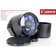 Sigma MC 600/8.0 Mirror Reflex *Canon EF Mount Super Long-Range Lens Bokeh Donut