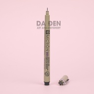 [BLACK SKIN - DISTRICT 3] Sakura Pigma Micron Pen 005 Waterproof Black Ink
