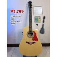 LUMANOG ACOUSTIC ELECTRIC GUITAR 41 INCH