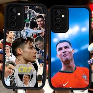 Black Casing for Samsung A53 A13 A26 S21 A23 A52 A73 A17 A32 A33 A72 A52S M15 S20 S24 FE 5G H120 CR7