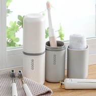 ECOCO Toothbrush Travel Cup - Toothbrush Holder Toothbrush rack, practical, modern toothpaste Holder