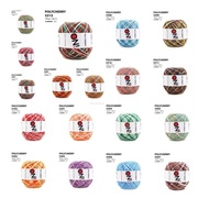 Polycherry Knitting Yarn OMBRE Spray/
