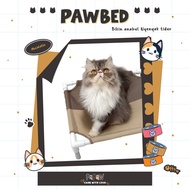 Cat and Dog Bed with Wooden Base, Waterproof Washable Bed Mattress