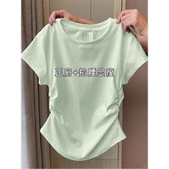 NOYI Áo Thun Nữ Form Vừa Áo Thun Kiểu Mới Nhất Áo Croptop Nữ Kiểu Áo Thun Croptop Nữ Áo Crptop Nữ Ao