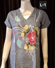 (READY STOCK) SW0088HDV Batik Handrawn Lady Blouse Batik Handmade Lady Blouse Batik Malaysia