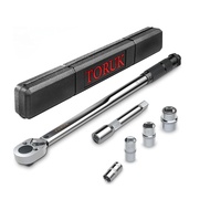 Preset Torque Wrench, Car, Tire Change, 12.7mm (1/2") 28-210N.m, Ratchet, 14/17/19/21mm Socket, 1/2"