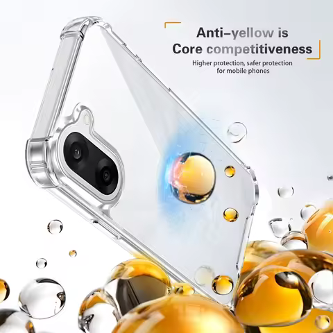 Oneplus Nord CE5 CPH2719 Case Shockproof Silicon Bumper Air Cushion Clear Matte Back Cover Hard Phon