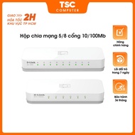 D-link 5 / 8 port Lan network Switch box - Genuine 5 port - 8 port Switch