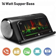 LP V9A Bluetooth Speaker FM Radio AUX USB Rechargeable battery Malik Shop