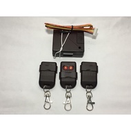 Auto gate remote control 433mhz set with 3 transmitters &amp; 1 receive