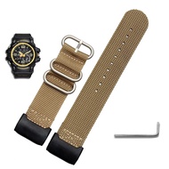 สายนาฬิกาไนลอนสำหรับ Casio G-SHOCK รุ่นดัดแปลง Small Mud King GG-1000 GWG-100 GSG-100 สายนาฬิกาผ้าแค
