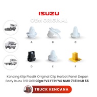 Plastic Clip Button Harbot Clip Front Panel Body Isuzu Trill Grill Giga FVZ FTR FVR NMR 71 81 NLR 55