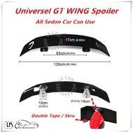 Universal GT Wing Spoiler Sedan Car Wira Waja Blm Flx Saga VVT VIOS BEZZA PERSONA GEN2 CITY CIVIC  A