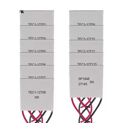 TEC1-12705 Thermoelectric Cooler Peltier TEC1-12706 TEC1-12704 TEC1-12710 TEC1-12715 40*40MM 12V Pel