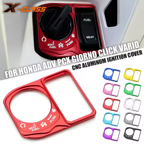 X-CLASS CNC Aluminum Ignition Switch Cover Smart Lock Cap for Honda PCX ADV Click Vario 125 150 160 