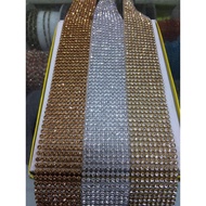 Stone lace for tailoring purpose - decoration for dresses 2 or 6 or 10line (1.25m per line)