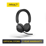 Jabra Evolve 2 65 MS Stereo หูฟังประชุมไร้สาย Wireless Headset for Conference Calls / USB  หูฟังทำงา