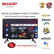 Led Android Tv 42 Inch SHARP Type: 2T-C42BG1 (Khusus Daerah Medan)