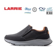 LARRIE Kasut Hitam Lelaki Jalan Bergaya  - 562308-WA1SV-1P-BLACK