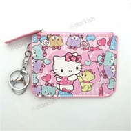 Sanrio Hello Kitty with Bear Ezlink Card Pass Holder Coin Purse Key Ring