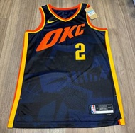NBA 雷霆23/24 城市系列球衣 #2 SGA (Bnwt)