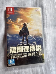Nintendo Switch 薩爾達傳說 曠野之息 中文版
