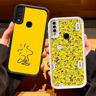 O-6 Woodstock Casing for OPPO Reno F15 A31 A91 3 2020 Black and White