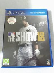 (兩件免運)(二手) PS4 MLB 18 The Show 英文版